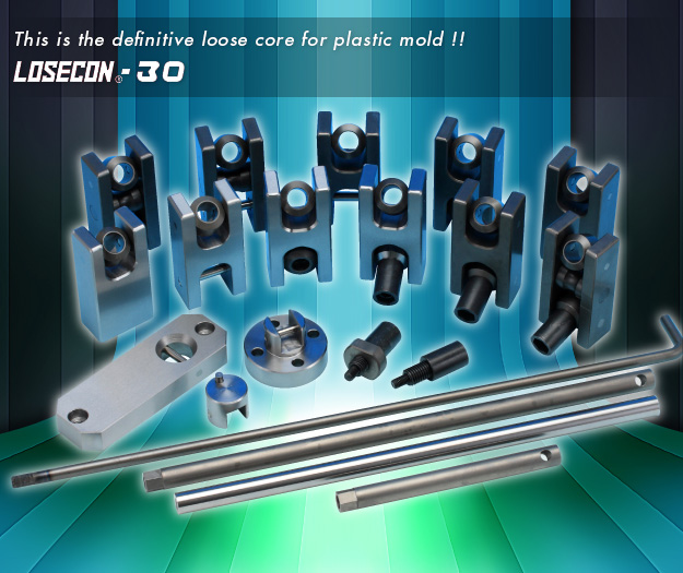 This is the definitive loose core for plastic mold!! LOSECON-30